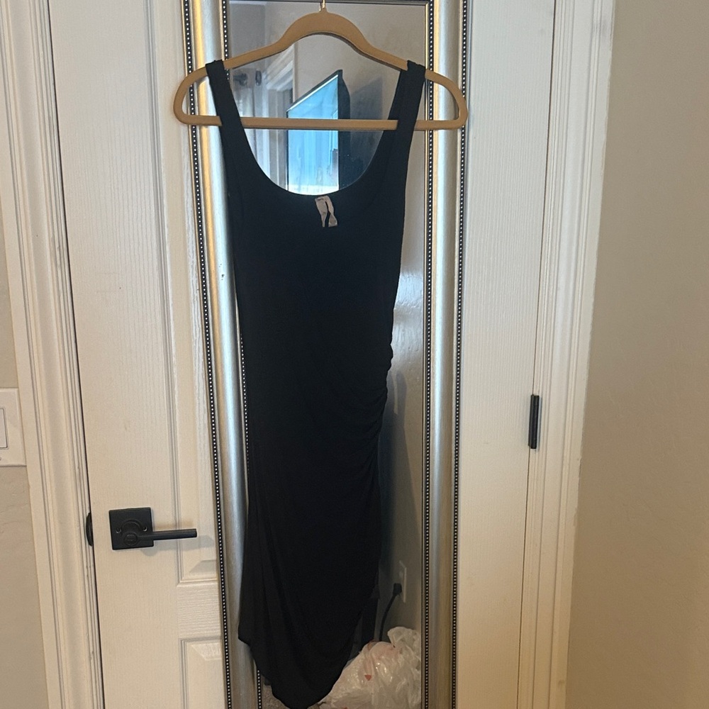 Bailey 44 Elegant Soft black tank mini dress
